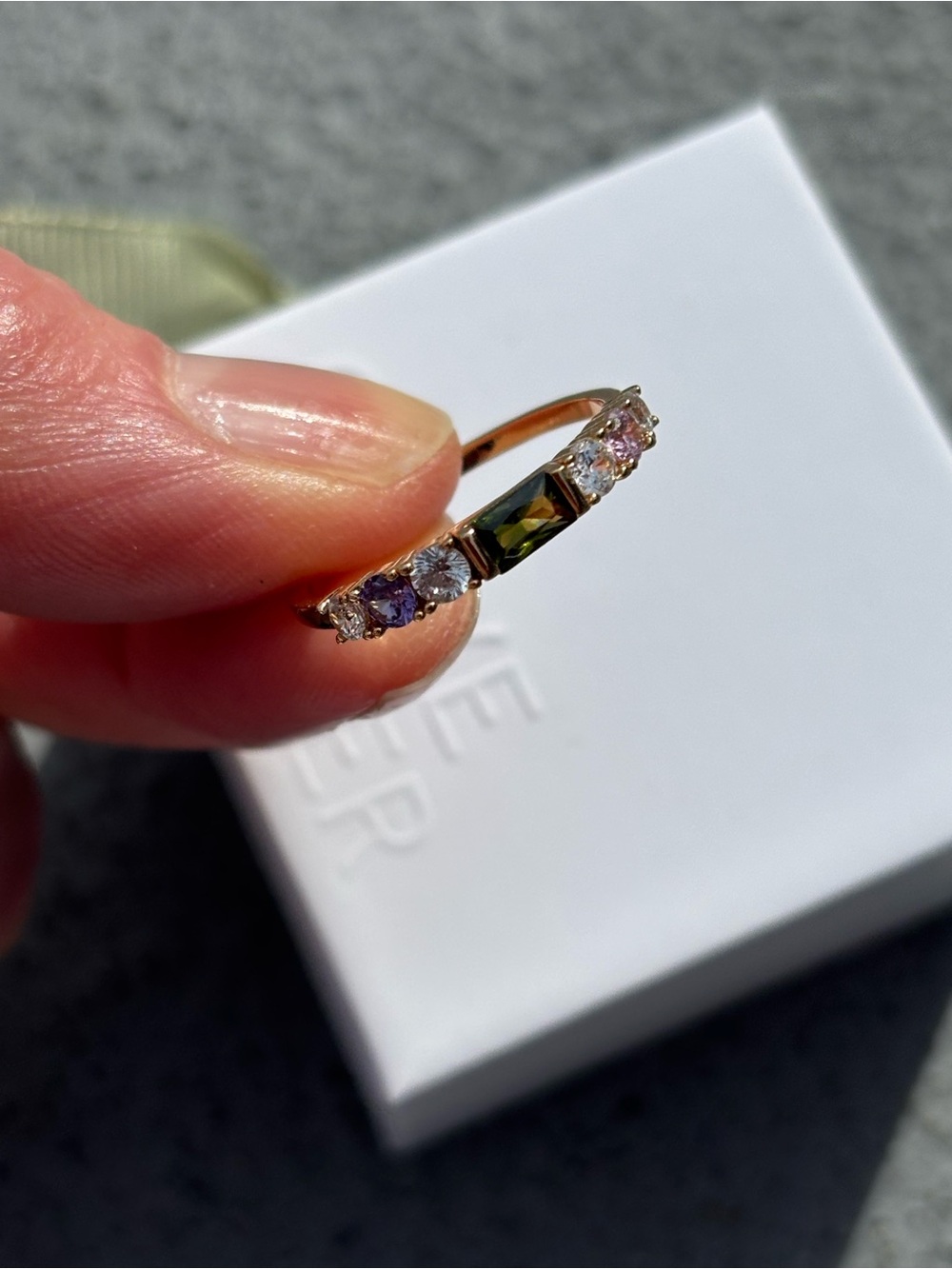 NEW Olive & Piper Vale Ring 14K Gold Plated - Picture 10 of 10